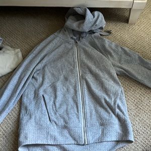 lululemon grey zip up